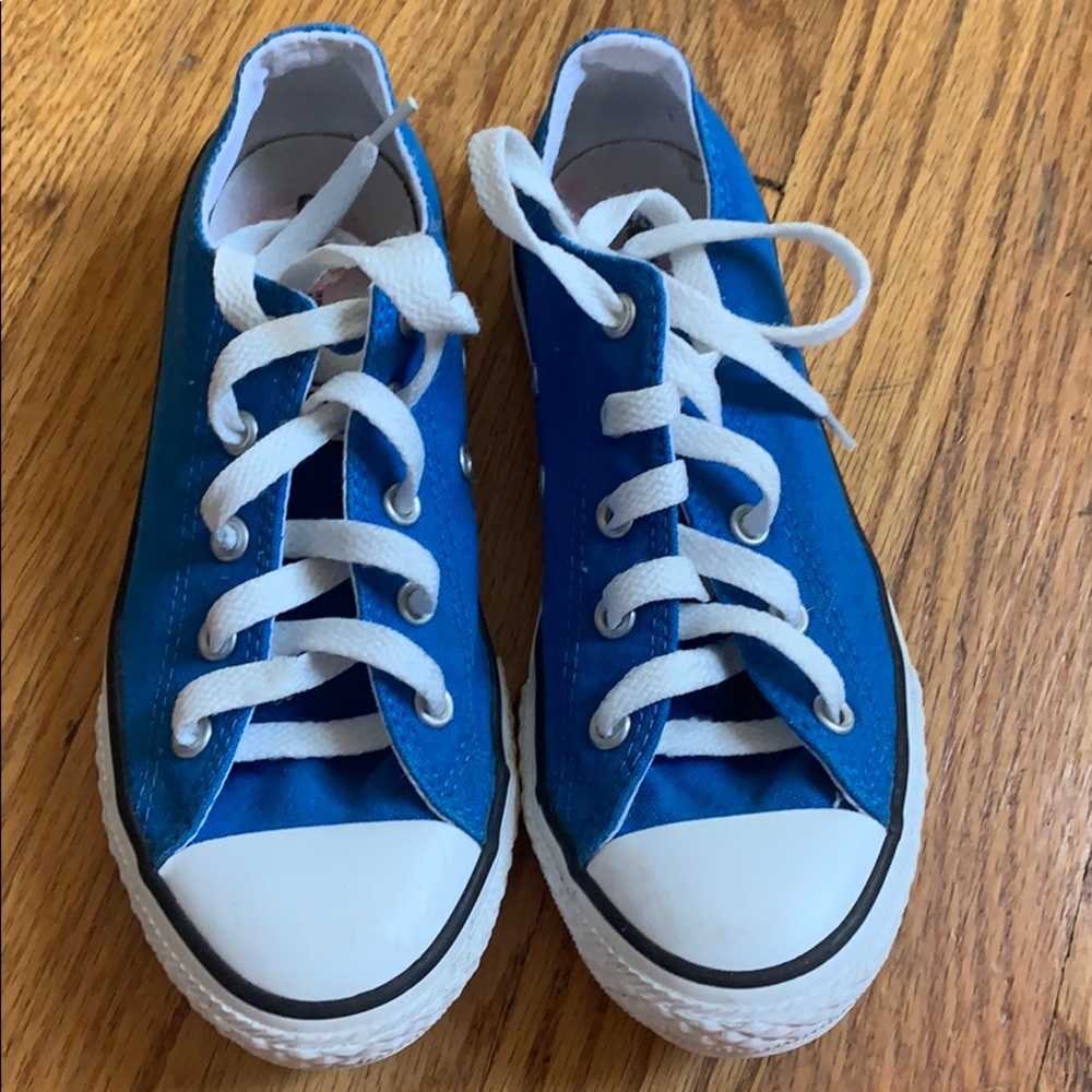 Converse All-Star Youth Blue Low Top Shoes